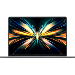 Xiaomi Redmibook 14 (2026) laptop, front view with 14-inch display and silver aluminum chassis